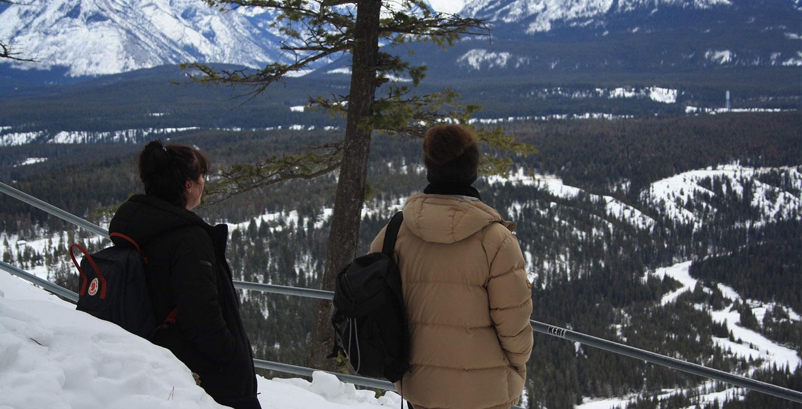 Winter-Banff-Musicians-in-Residence-Liam-Wooding-Molly-Collier-O'Boyle-2