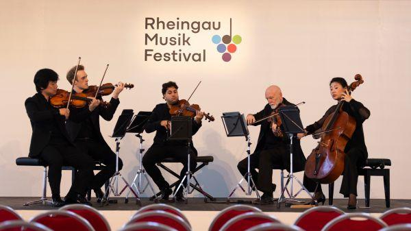 Affinity Quartet perform at the Rheingau Musik Festival with Brett Dean
