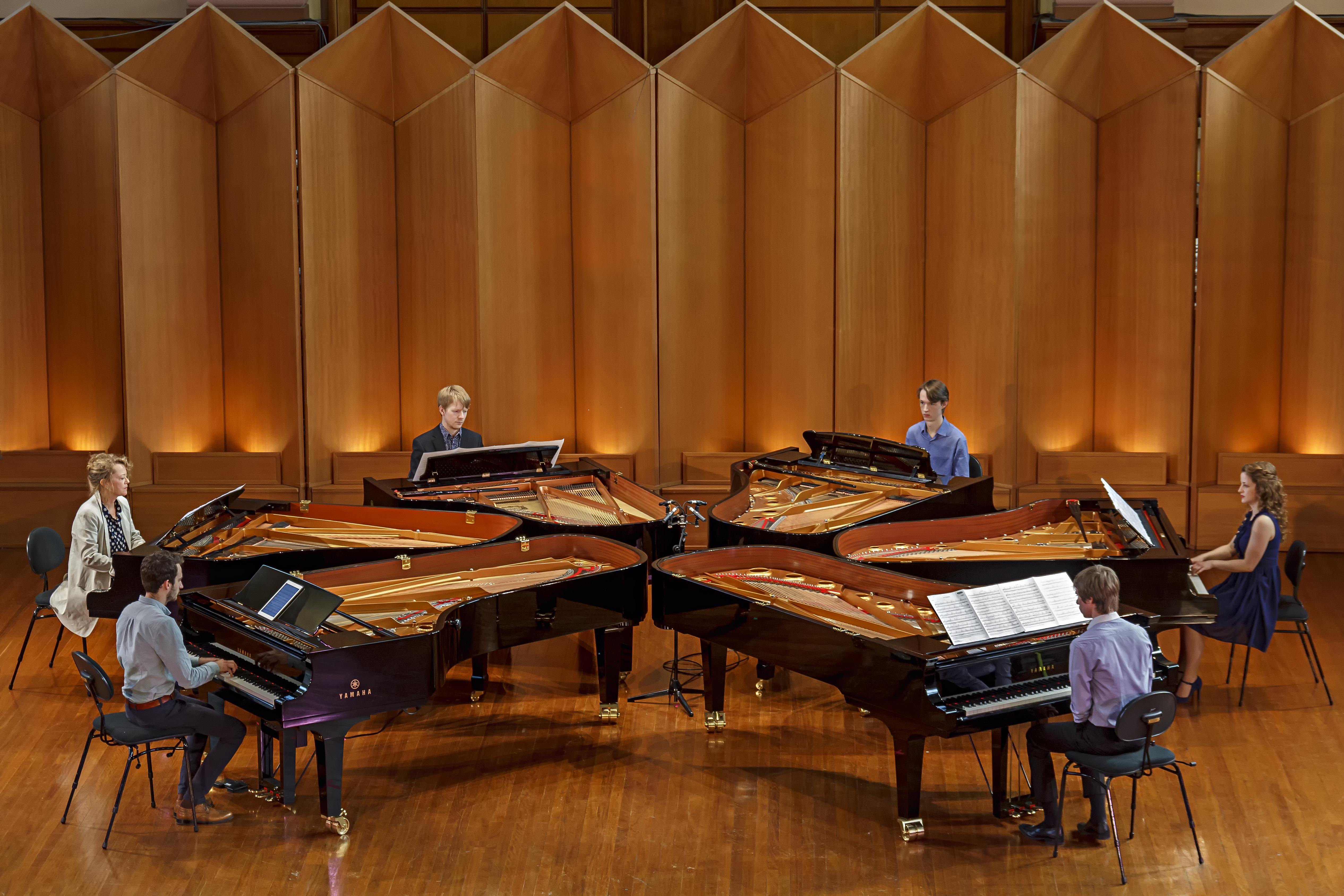 Lisa Moore and ANAM Pianists, 2015