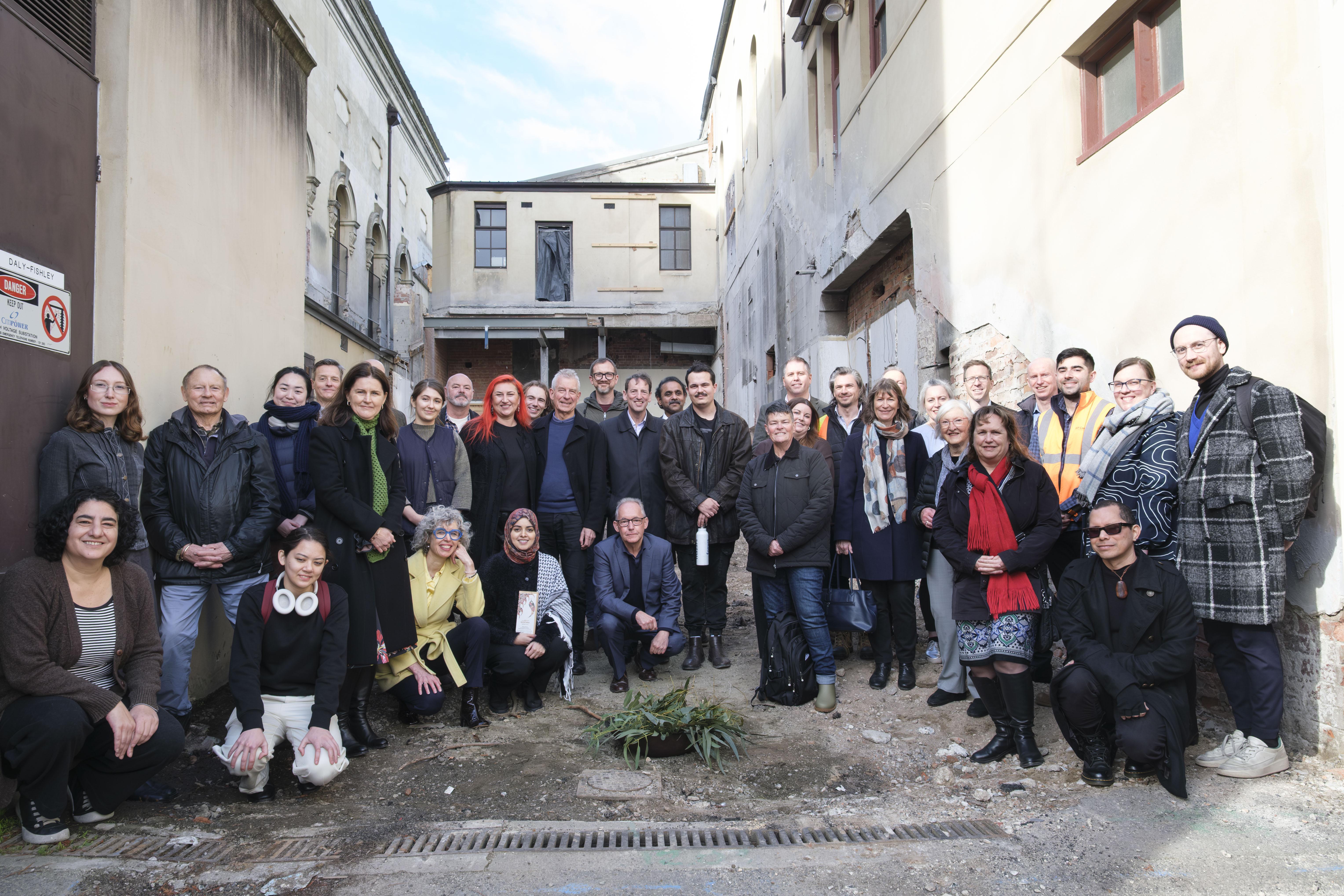 Smoking and cleansing ceremony at the South Melbourne Town Hall, August 2025