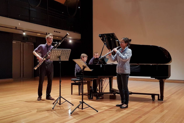 Paavali Jumppanen and ANAM musicians, May 2016. Photo credit: Kenny Keppel