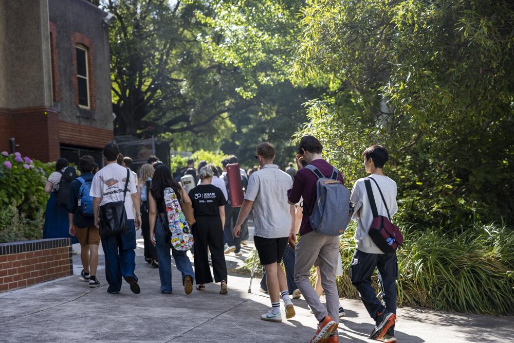 Day One at ANAM, 2026. Photo credit: Pia Johnson